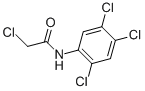 结构式 CAS# 23595-42-8, 2-氯-N-(2,4,5-三氯苯基)乙酰胺