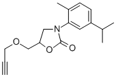 CAS#: 23598-57-4， 3-[2-Methyl-5-(Isopropyl)Phenyl]-5-[(2-Propynyloxy)Methyl]-2-Oxazolidinone