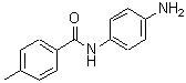 结构式 CAS# 23600-44-4, N-(4-氨基苯基)-4-甲基苯甲酰胺