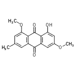 CAS#: 23610-20-0， 1-Hydroxy-3,8-Dimethoxy-6-Methyl-9,10-Anthraquinone