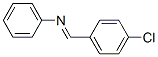 structure of CAS# 2362-79-0, 1-(4-Chlorophenyl)-N-Phenylmethanimine;1-(4-Chlorophenyl)-N-Phenyl-Methanimine;(4-Chlorobenzylidene)-Phenyl-Amine;Nsc43310