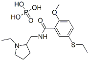 CAS#: 23694-15-7， N-[(1-Ethylpyrrolidin-2-Yl)Methyl]-5-(Ethylthio)-2-Methoxybenzamide Phosphate