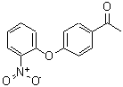 结构式 CAS# 23699-40-3, 1-[4-(2-硝基苯氧基)苯基]乙酮
