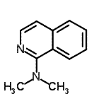 CAS#: 23724-92-7， N,N-Dimethyl-1-Isoquinolinamine