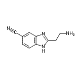CAS#: 237429-65-1， 2-(2-Aminoethyl)-1H-Benzimidazole-5-Carbonitrile