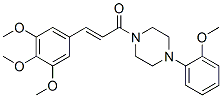CAS#: 23776-38-7， 1-(2-Methoxyphenyl)-4-[2-(3,4,5-Trimethoxyphenyl)Ethenylcarbonyl]Piperazine