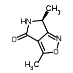 CAS#: 237765-66-1， (6S)-3,6-Dimethyl-5,6-Dihydro-4H-Pyrrolo[3,4-c][1,2]Oxazol-4-One