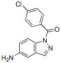 CAS#: 23856-19-1， 1-(4-Chlorobenzoyl)-1H-Indazol-5-Amine