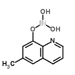 CAS 登录号：23910-07-8， 8-[(二羟基铋基)氧基]-6-甲基喹啉