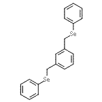 structure of CAS# 239448-30-7, 1,3-Bis[(Phenylselanyl)Methyl]Benzene;1,3-Bis[(phenylseleno)methyl]benzene