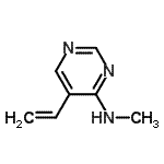 CAS#: 23956-20-9， N-Methyl-5-Vinyl-4-Pyrimidinamine