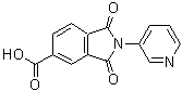 CAS#: 239807-67-1， 1,3-Dioxo-2-(3-Pyridinyl)-5-Isoindolinecarboxylic Acid