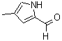 structure of CAS# 24014-19-5, 4-Methyl-1H-Pyrrole-2-Carbaldehyde;4-methylpyrrole-2-carbaldehyde;MFCD08235196