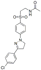 CAS#: 24032-65-3， N-[2-[[4-[3-(4-Chlorophenyl)-4,5-Dihydro-1H-Pyrazol-1-Yl]Phenyl]Sulphonyl]Ethyl]Acetamide