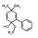 CAS#: 24046-10-4， 1-Methoxy-4,4-Dimethyl-2-Phenyl-2,5-Cyclohexadien-1-Ol