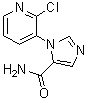 CAS#: 240815-48-9， 1-(2-Chloro-3-Pyridinyl)-1H-Imidazole-5-Carboxamide