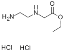 structure of CAS# 24123-04-4, N-(2-Aminoethyl)-Glycine Ethyl Ester Hydrochloride (1:2)