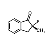 CAS#: 242484-65-7， (2R)-2-Fluoro-2-Methyl-1-Indanone