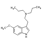 CAS#: 2427-80-7， N-[2-(5-Methoxy-1H-Indol-3-Yl)Ethyl]-N-Propyl-1-Propanamine