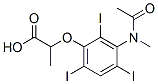 CAS#: 24340-13-4， 2-[3-(N-Methylacetylamino)-2,4,6-Triiodophenoxy]Propionic Acid