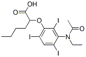 CAS#: 24340-20-3， 2-[[3-(N-Ethylacetylamino)-2,4,6-Triiodophenyl]Oxy]Hexanoic Acid