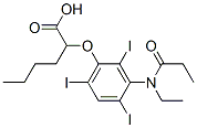 CAS#: 24340-28-1， 2-[[3-(N-Ethylpropanoylamino)-2,4,6-Triiodophenyl]Oxy]Hexanoic Acid