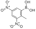 structure of CAS# 24341-76-2, B-(2-Methyl-3,5-Dinitrophenyl)-Boronic Acid;(3,5-DINITRO-2-METHYLPHENYL)BORONIC ACID;(2-Methyl-3,5-Dinitrophenyl)Boronic Acid;3,5-DINITRO-2-METHYLBENZENEBORONIC ACID