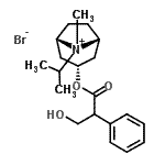 CAS#: 24358-20-1， (3-Endo)-3-[(3-Hydroxy-2-Phenylpropanoyl)Oxy]-8-Isopropyl-8-Methyl-8-Azoniabicyclo[3.2.1]Octane Bromide