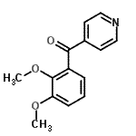 CAS#: 243640-28-0， (2,3-Dimethoxyphenyl)(4-Pyridinyl)Methanone