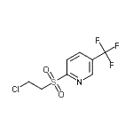 CAS#: 243643-97-2， 2-[(2-Chloroethyl)Sulfonyl]-5-(Trifluoromethyl)Pyridine