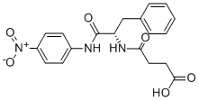 structure of CAS# 2440-62-2, 4-[[1-[(4-Nitrophenyl)Amino]-1-Oxo-3-Phenylpropan-2-Yl]Amino]-4-Oxobutanoic Acid;4-[[2-[(4-Nitrophenyl)Amino]-2-Oxo-1-(Phenylmethyl)Ethyl]Amino]-4-Oxo-Butanoic Acid;4-[[2-[(4-Nitrophenyl)Amino]-2-Oxo-1-(Phenylmethyl)Ethyl]Amino]-4-Oxobutanoic Acid;4-[[1-(Benzyl)-2-Keto-2-[(4-Nitrophenyl)Amino]Ethyl]Amino]-4-Keto-Butyric Acid