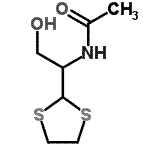 CAS#: 24401-55-6， N-[1-(1,3-Dithiolan-2-Yl)-2-Hydroxyethyl]Acetamide