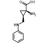 CAS#: 244233-43-0， (1R,2R)-1-Amino-2-(Anilinomethyl)Cyclopropanecarboxylic Acid