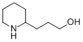 structure of CAS# 24448-89-3, 3-Piperidin-2-Yl-Propan-1-Ol;3-(2-Piperidyl)Propan-1-Ol;3-(2-Piperidinyl)Propan-1-Ol;Nsc143038