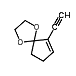CAS#: 244610-37-5， 6-Ethynyl-1,4-Dioxaspiro[4.4]Non-6-Ene
