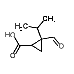 CAS#: 244793-40-6， 2-Formyl-2-Isopropylcyclopropanecarboxylic Acid