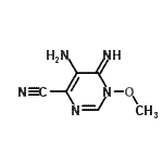 CAS#: 245064-04-4， 5-Amino-6-Imino-1-Methoxy-1,6-Dihydro-4-Pyrimidinecarbonitrile