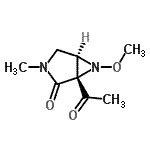 CAS#: 245071-66-3， (1R,5R)-1-Acetyl-6-Methoxy-3-Methyl-3,6-Diazabicyclo[3.1.0]Hexan-2-One