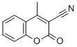 structure of CAS# 24526-69-0, 3-Cyano-4-Methylcoumarin;4-Methyl-2-Oxo-Chromene-3-Carbonitrile;4-Methyl-2-Oxo-3-Chromenecarbonitrile;2-Keto-4-Methyl-Chromene-3-Carbonitrile