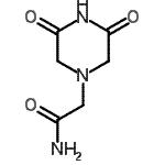 CAS#: 24553-06-8， 2-(3,5-Dioxo-1-Piperazinyl)Acetamide