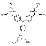 CAS#: 245653-28-5， 4-(Diethoxyphosphorylmethyl)-N,N-Bis[4-(Diethoxyphosphorylmethyl)Phenyl]Aniline