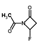 CAS 登录号：246181-66-8， 1-乙酰基-4-氟-2-氮杂环丁酮