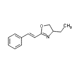 CAS#: 246240-63-1， 4-Ethyl-2-[(E)-2-Phenylvinyl]-4,5-Dihydro-1,3-Oxazole