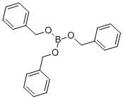 structure of CAS# 2467-18-7, Boric Acid (H3BO3) Tris(Phenylmethyl) Ester;Tris(Benzyloxy)Borane;Nsc164000;4-06-00-02589 (Beilstein Handbook Reference)