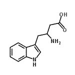 CAS#: 2474-01-3， 3-Amino-4-(1H-Indol-3-Yl)Butanoic Acid