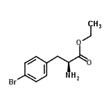 CAS#: 247566-38-7， Ethyl (2S)-2-Amino-3-(4-Bromophenyl)Propanoate
