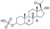 CAS 登录号:2477-77-2, (3beta)-17-羟基-3-(磺基氧基)-孕甾-5-烯-20-酮
