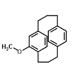 CAS#: 24770-02-3， 6-Methoxytricyclo[10.2.2.2<Sup>5,8</Sup>]Octadeca-1(14),5,7,12,15,17-Hexaene