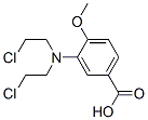 CAS#: 24812-96-2， 3-[Bis(2-Chloroethyl)Amino]-4-Methoxy-Benzoic Acid