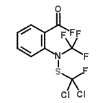 CAS#: 24833-13-4， 2-[{[Dichloro(Fluoro)Methyl]Sulfanyl}(Trifluoromethyl)Amino]Benzoyl Fluoride